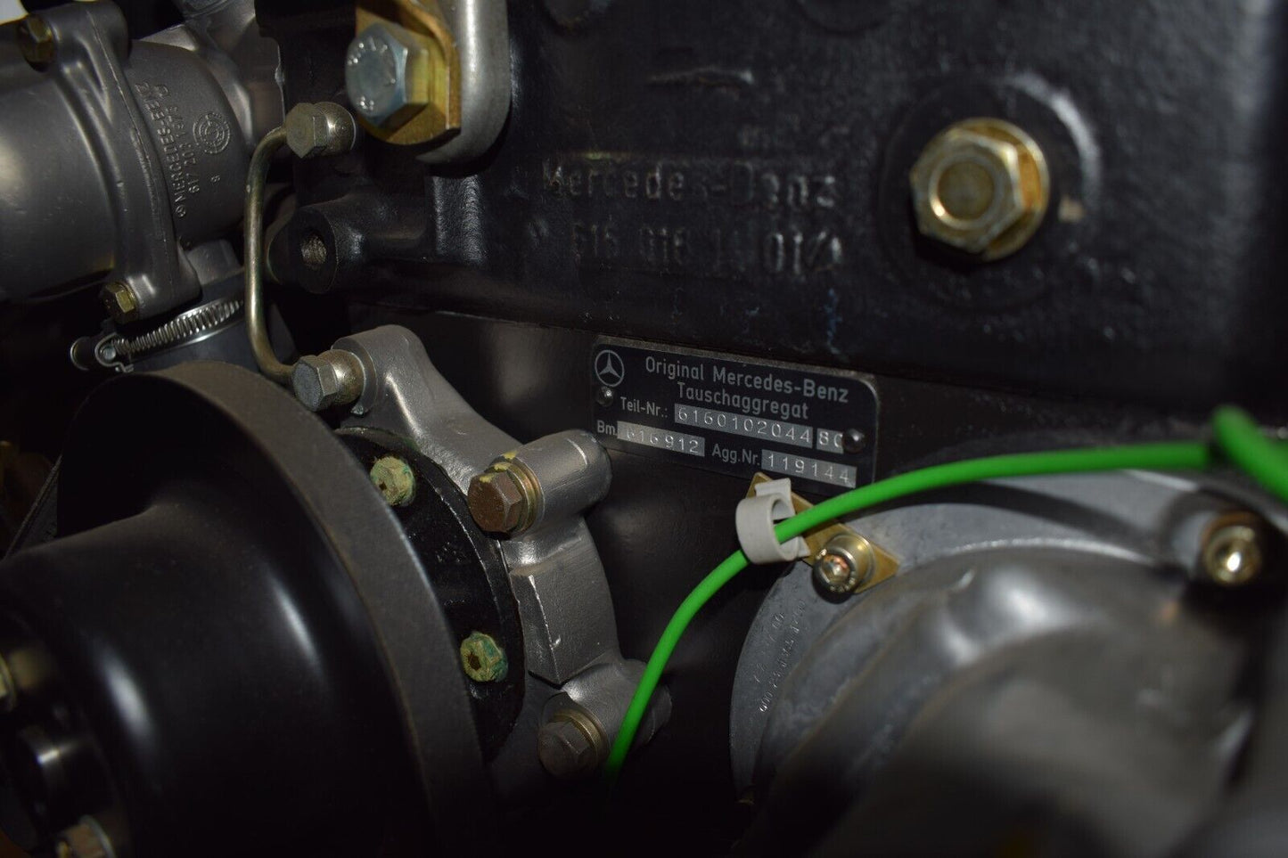 Mercedes Motor Oldtimer OM 616 OM616 A616010204480 616.912 w 123 E Klasse