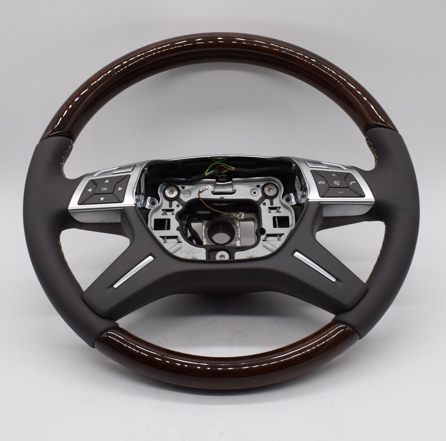 Original Mercedes GL X166 Holz Holzlenkrad w166 Lenkrad Eukalyptus a 1664601503