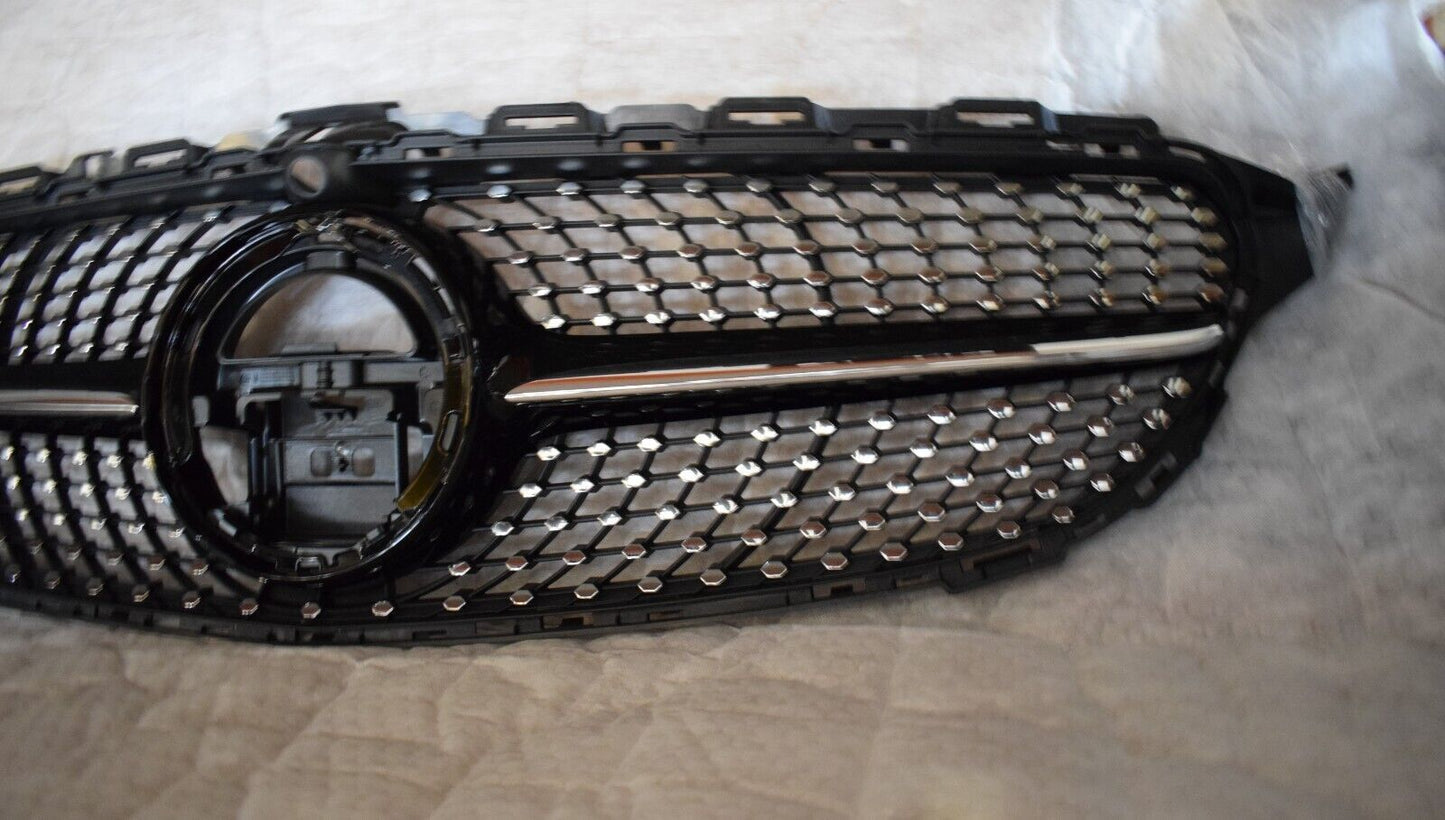 Original Mercedes Kühlergrill Grill w205 C Cabrio Coupe Mopf Diamantgrill AMG S