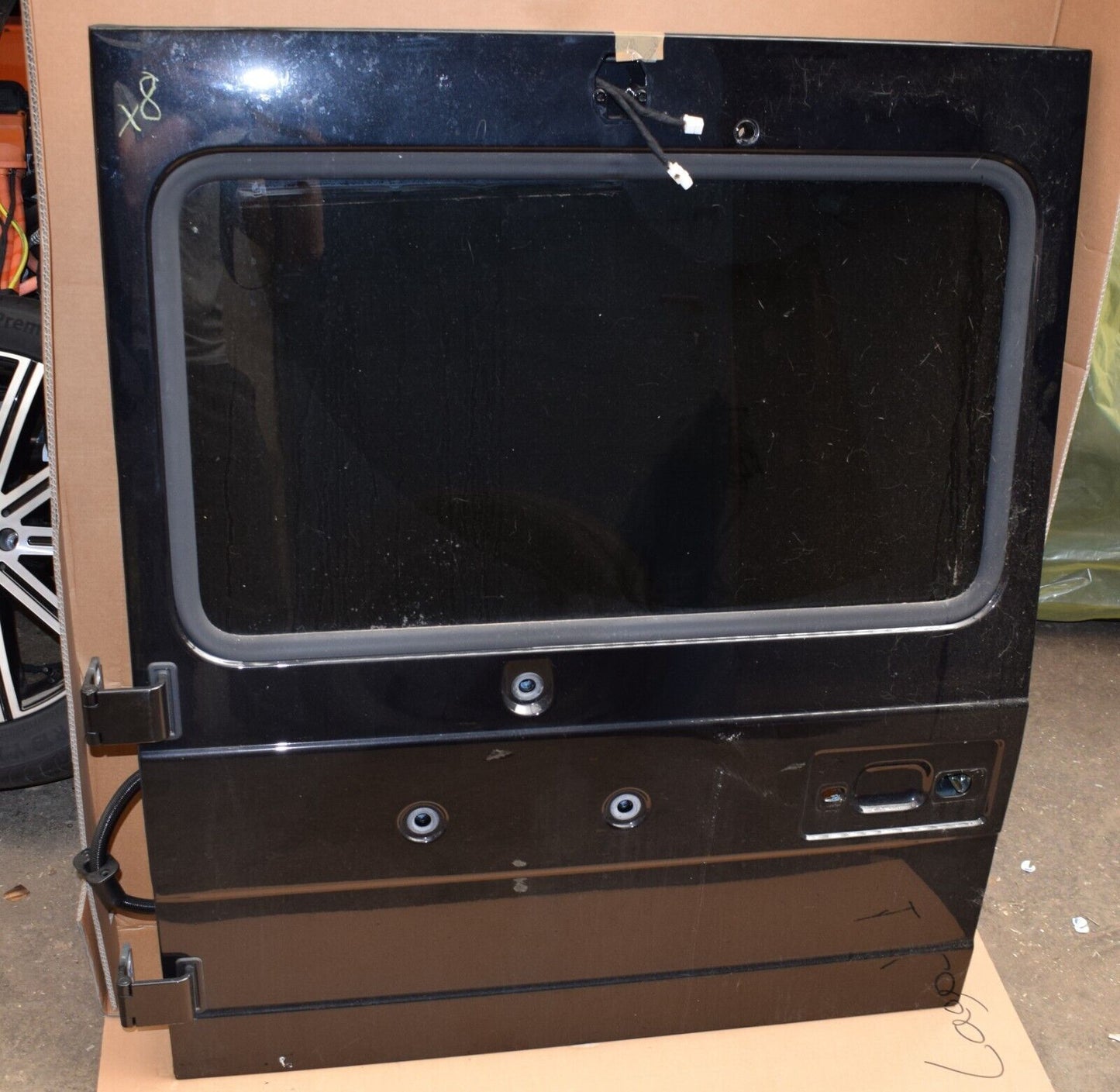 Original Mercedes w 463 G klasse Hecktür Tür hinten heckklappe 463 schwarz