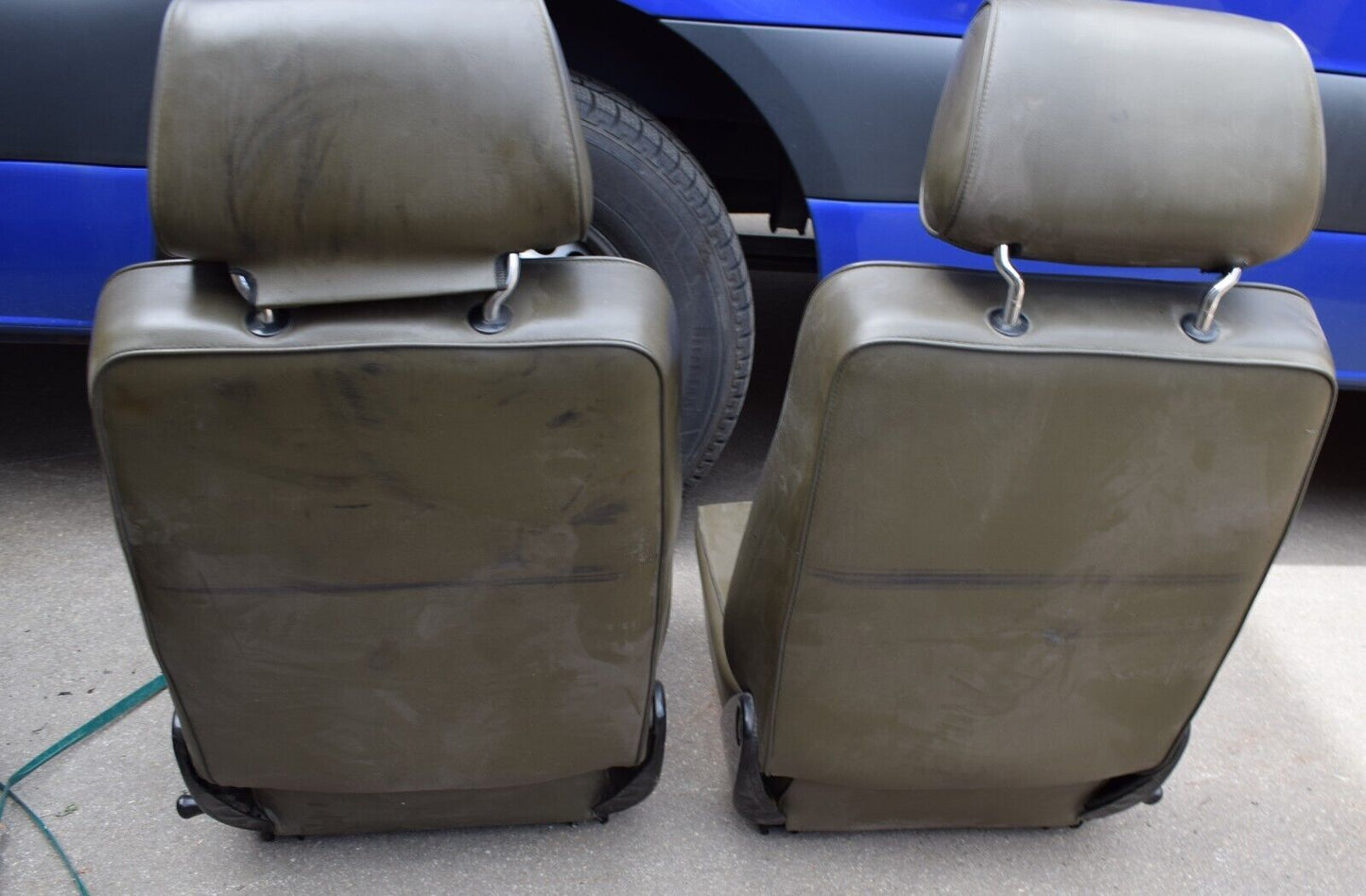 Original Mercedes G Klasse w461 Fahrer Beifahrersitz Grün 461 olivgrün G Wolf