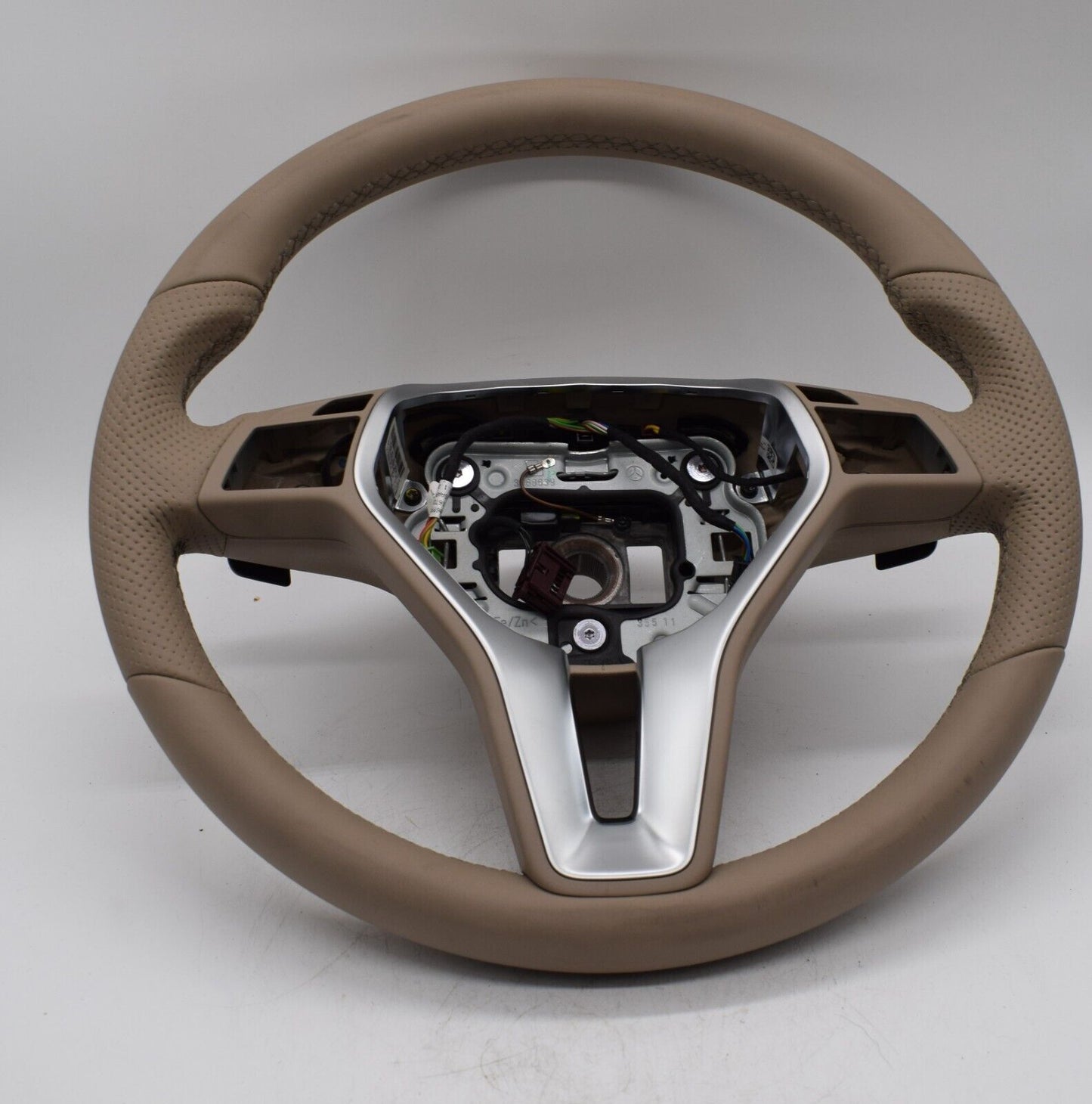 Original Mercedes w218 CLS Lederlenkrad a2184602803 Beige Mandelbeige Lenkrad