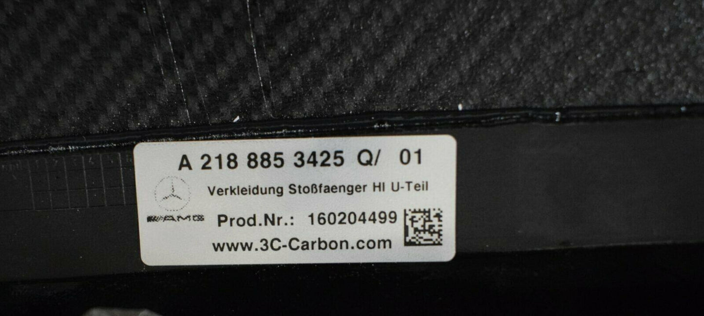 Original Mercedes w218 Carbon Diffusor CLS AMG a2188853425 Mopf