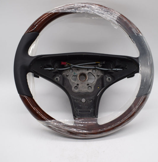 Original Mercedes R230 SL Holzlenkrad Lenkrad a2304602718 Wurzelnuss schwarz