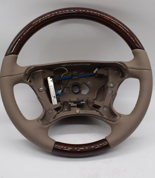 Original Mercedes R230 SL Holzlenkrad a2304601203 8L00 heizbar Perle Dunkel