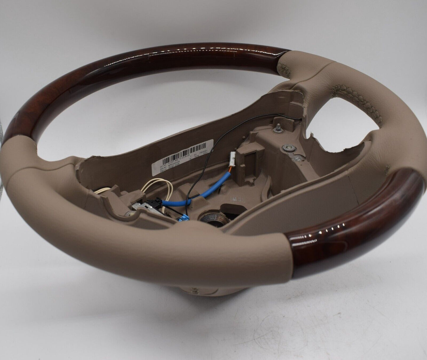 Original Mercedes R230 SL Holzlenkrad a2304601203 8L00 heizbar Perle Dunkel