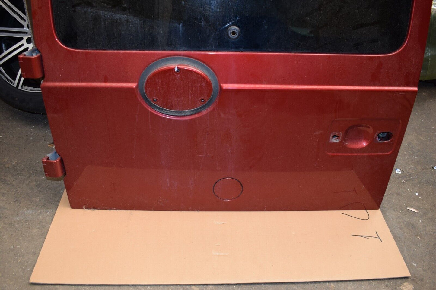 Original Mercedes w 463 G klasse Hecktür Tür hinten Heckklappe 463 A rot