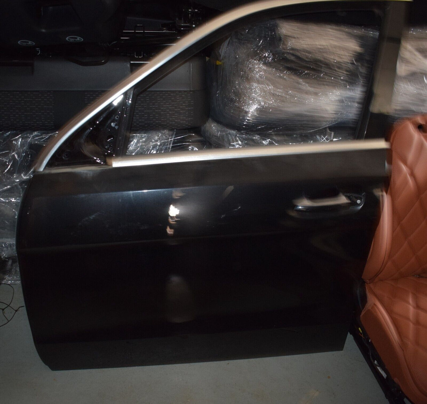 Original Mercedes w166 GLS Fahrertür Schwarz vorne links 166 Tür Obsidianschwarz