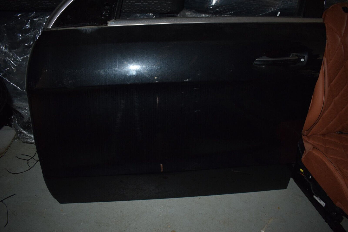 Original Mercedes w166 GLS Fahrertür Schwarz vorne links 166 Tür Obsidianschwarz