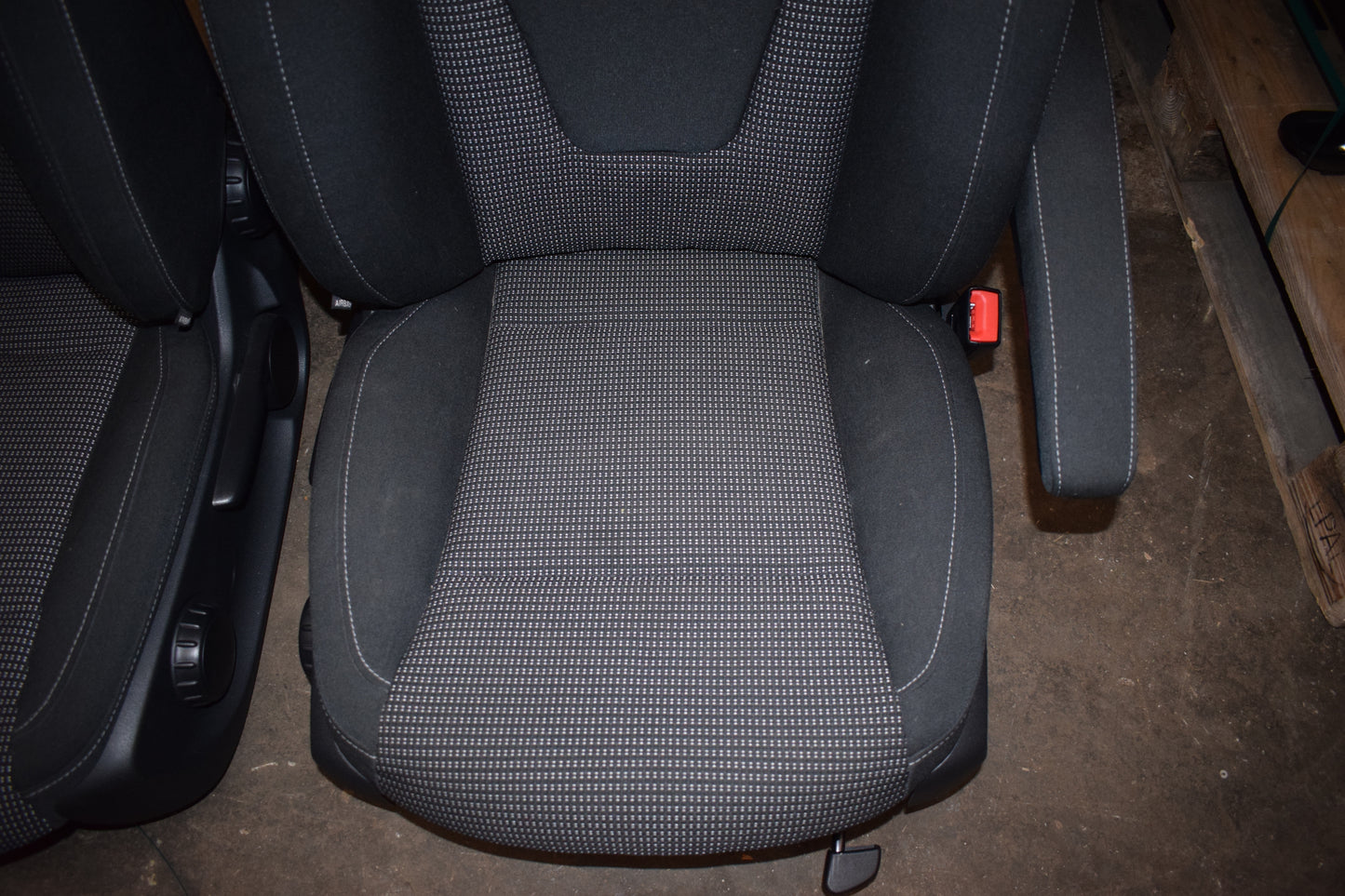 Original mercedes w447 V Klasse Fahrer Beifahrer Sitz Stoff Vito komfort
