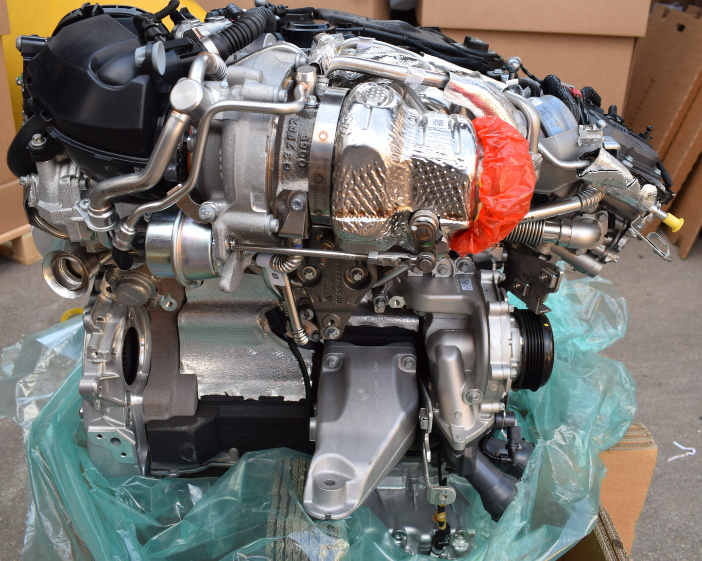 1x Original Mercedes w907 w910 Motor NEU OM65920 a6540103404 0 KM