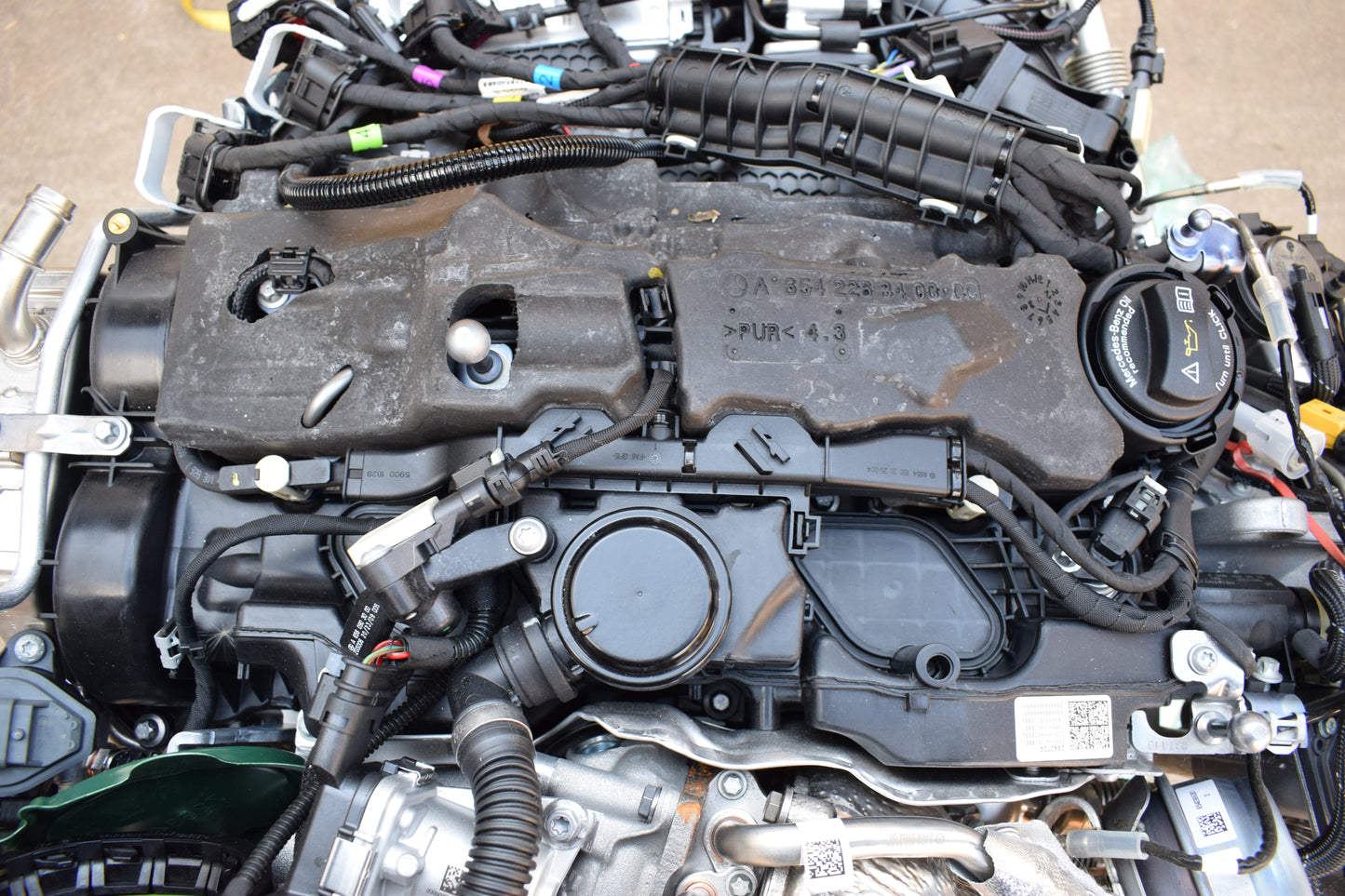 1x Original Mercedes w907 w910 Motor NEU OM65920 a6540103404 0 KM