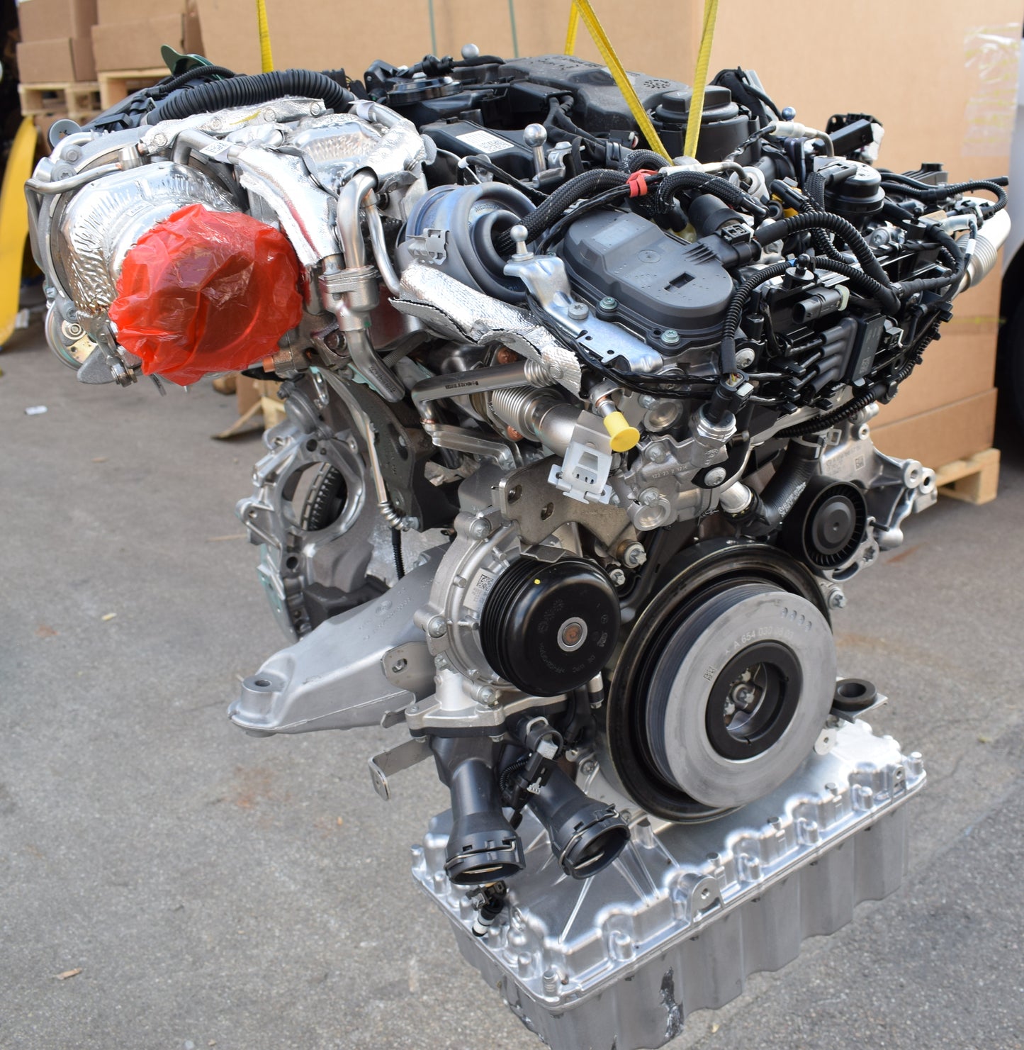 1x Original Mercedes w907 w910 Motor NEU OM65920 a6540102806 0 KM