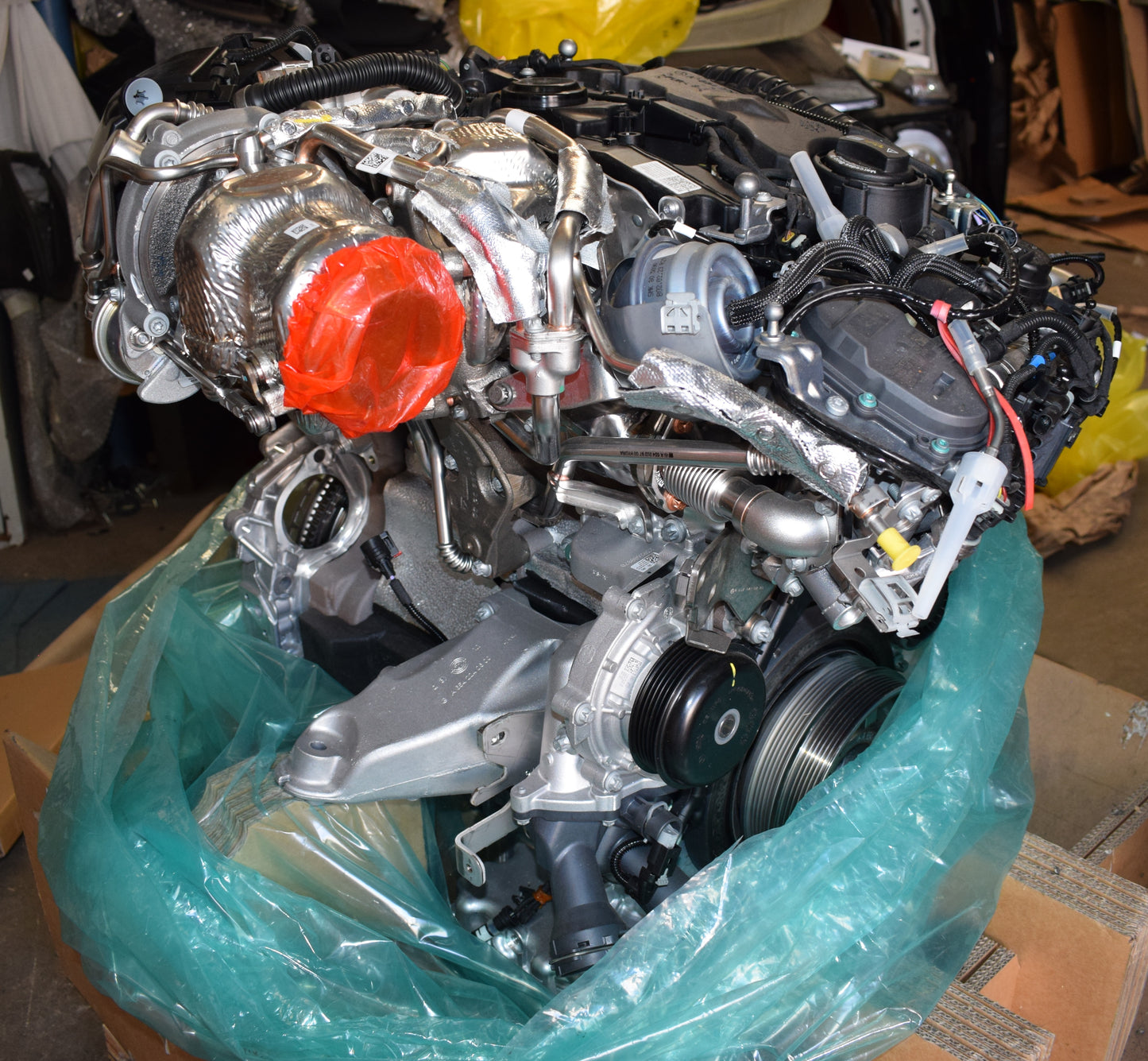 1x Original Mercedes w907 w910 Motor NEU OM65920 a6540102806 0 KM