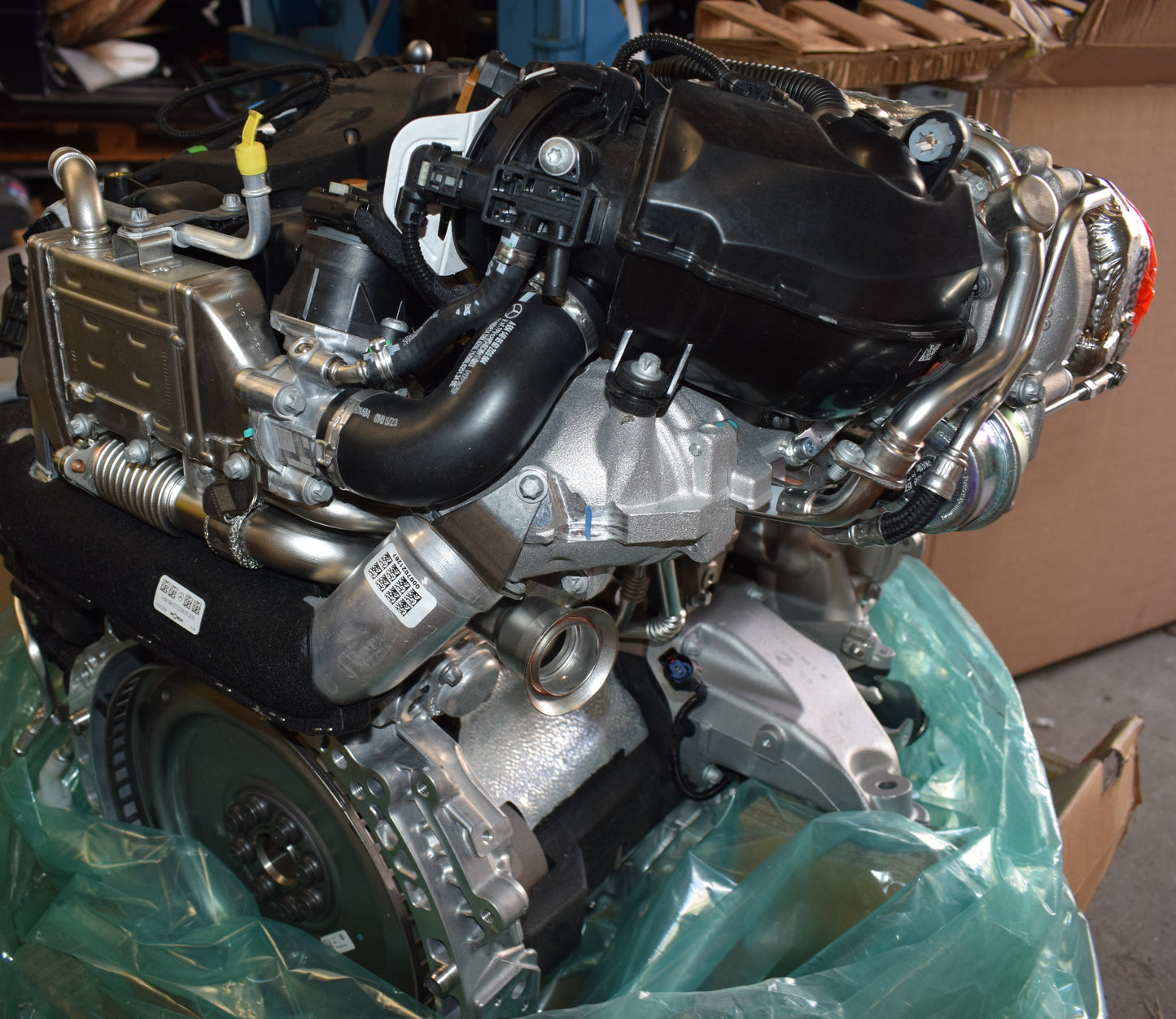 1x Original Mercedes w907 w910 Motor NEU OM65920 a6540102806 0 KM