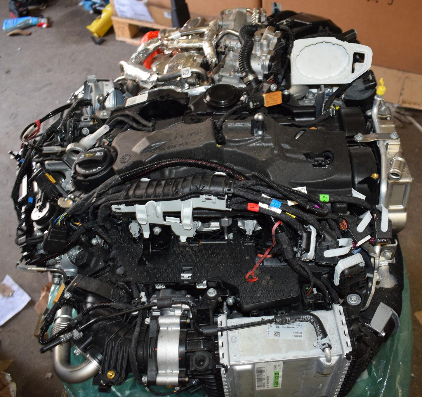 1x Original Mercedes w907 w910 Motor NEU OM65920 a6540102806 0 KM