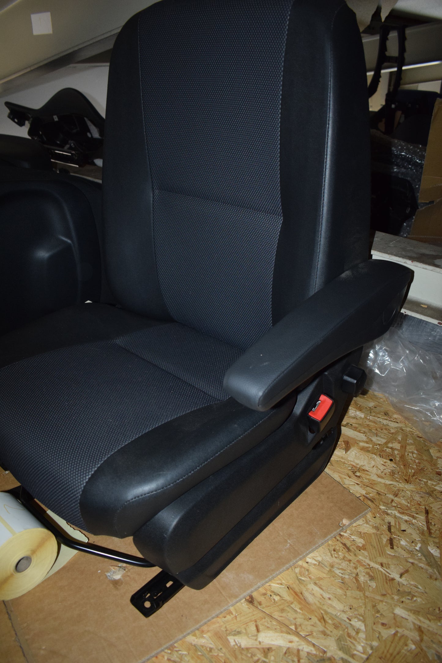 Original Mercedes w906 Sprinter Beifahrersitz Sitz Kunstleder