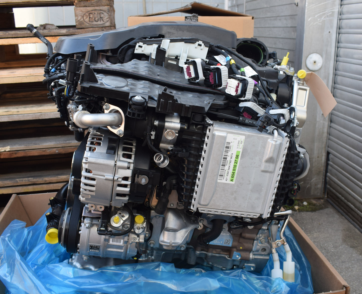 1x Original Mercedes w907 w910 Motor wie NEU 654.920 a6540102706 501 KM