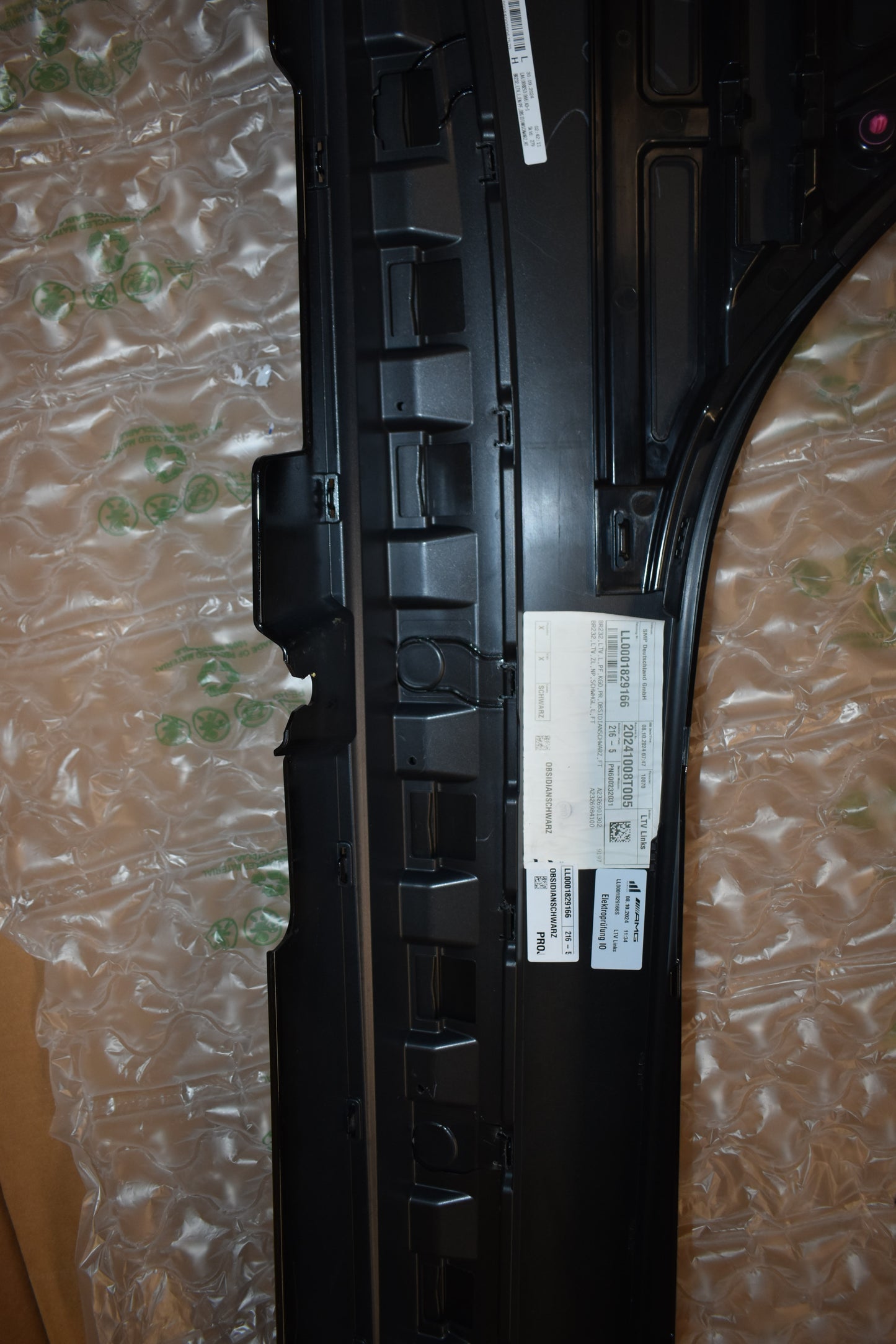 Original Mercedes AMG SL63 R232 AMG Seitenschweller schwarz links neuwertig