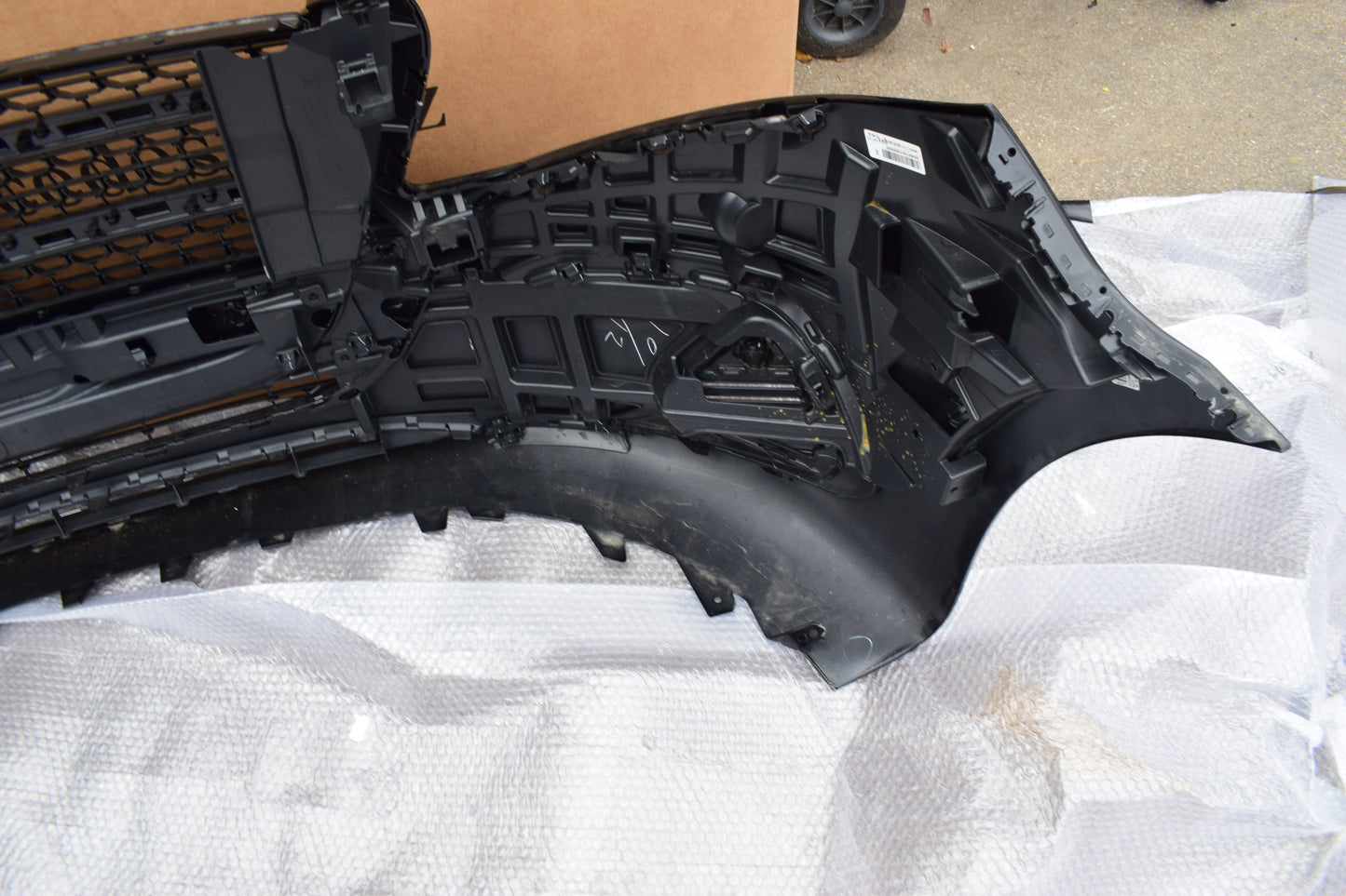 Original Mercedes V klasse w447 Schwarz Stoßstange Mopf 2 Vito