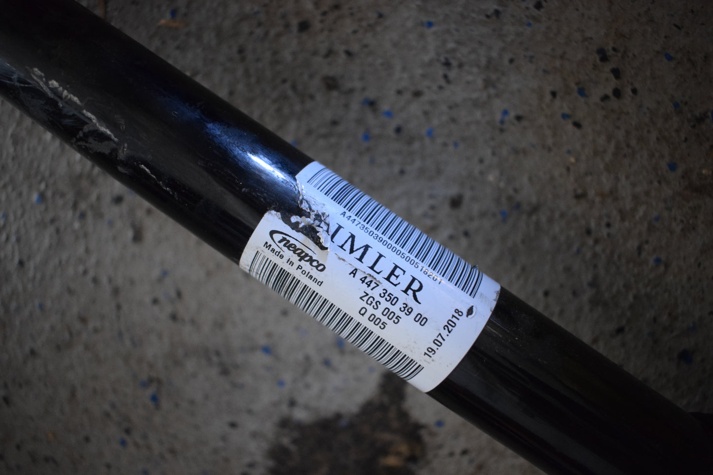 1x Original Mercedes Hinterachswelle a4473503900 w447 Vito