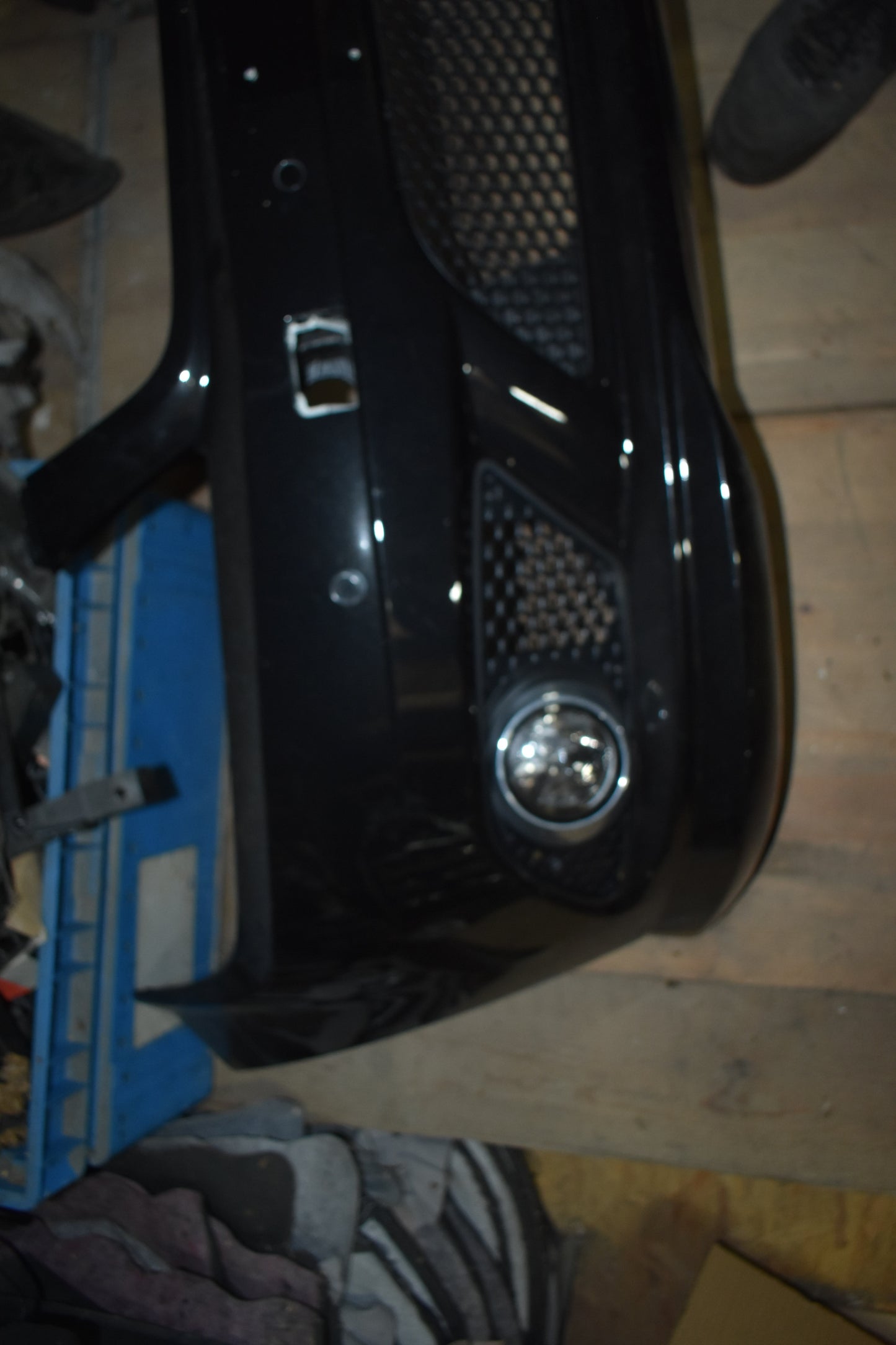 Original Mercedes w204 AMG Stoßstange Schwarz vorne