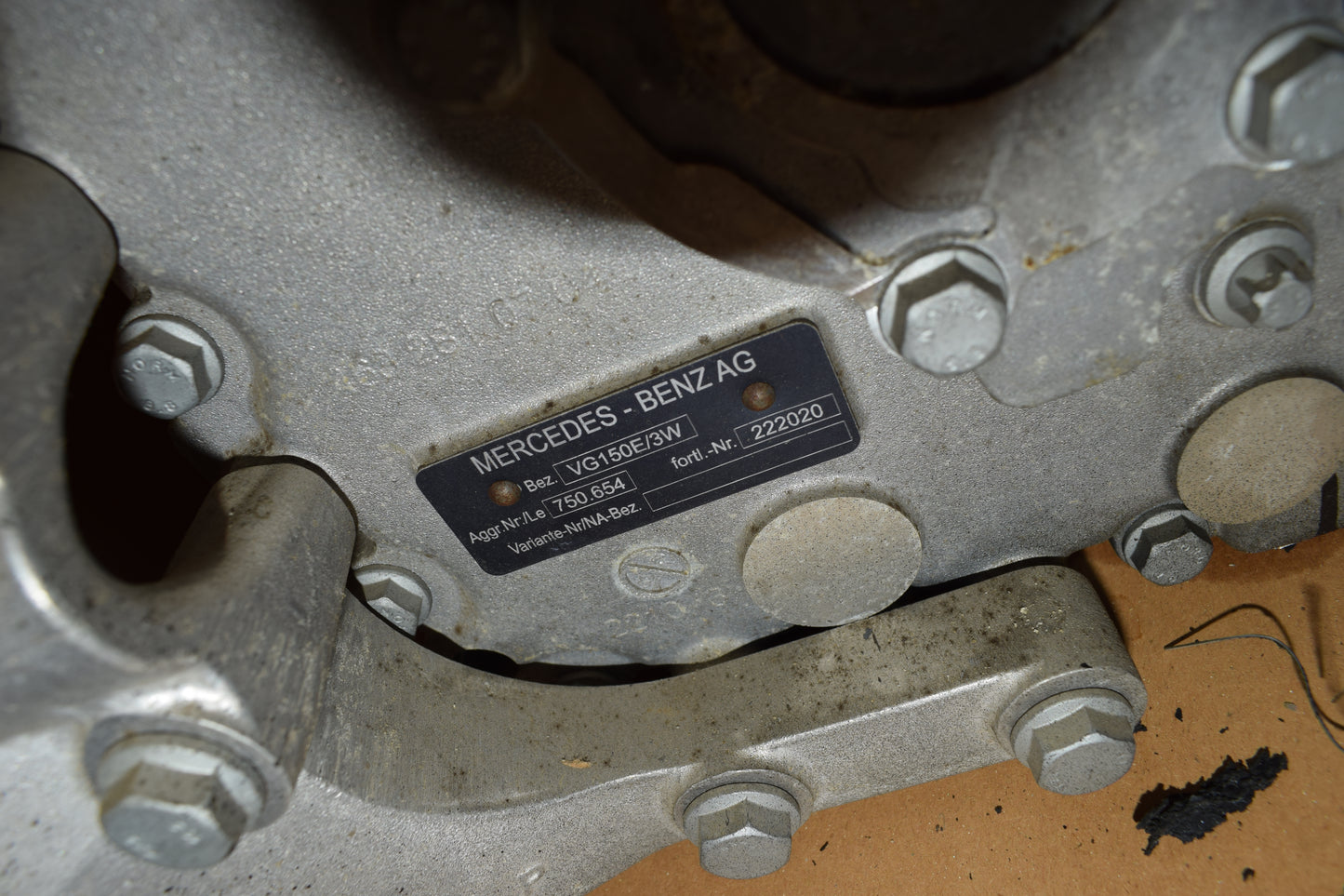 Original Mercedes w463 350d Verteilergetriebe 750.654 G Klasse Getriebe 642