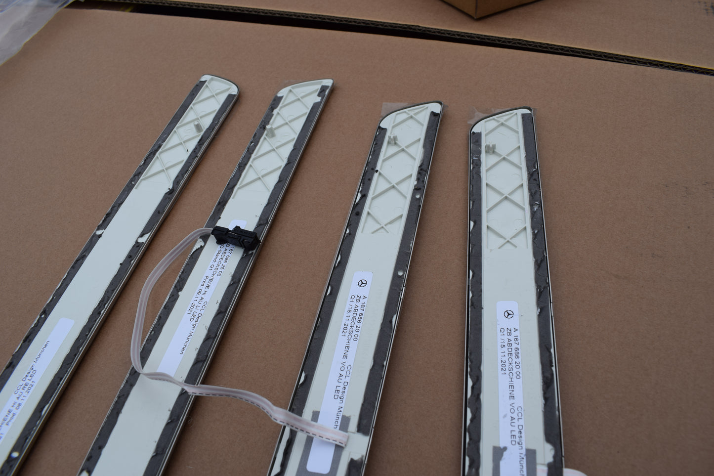 Original Mercedes Einstiegleisten beleuchtet Set Maybach GLS w167 X167