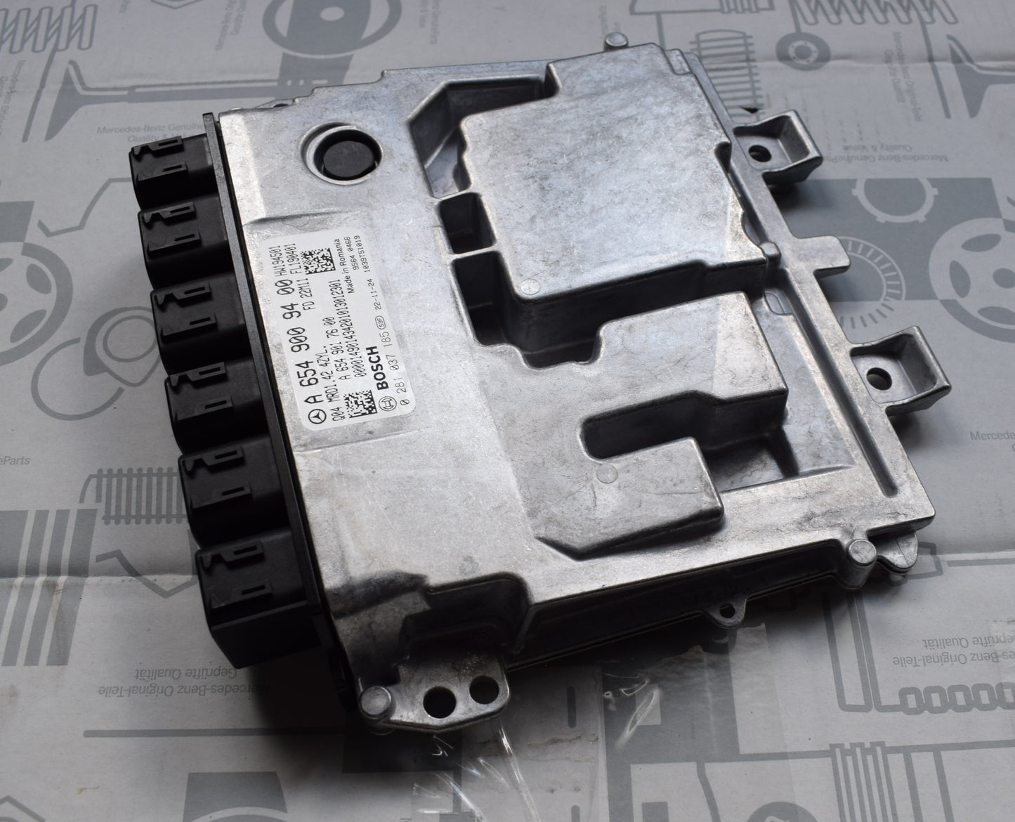 Original Mercedes Motorsteuergerät w907 w447 OM654 A6549009400