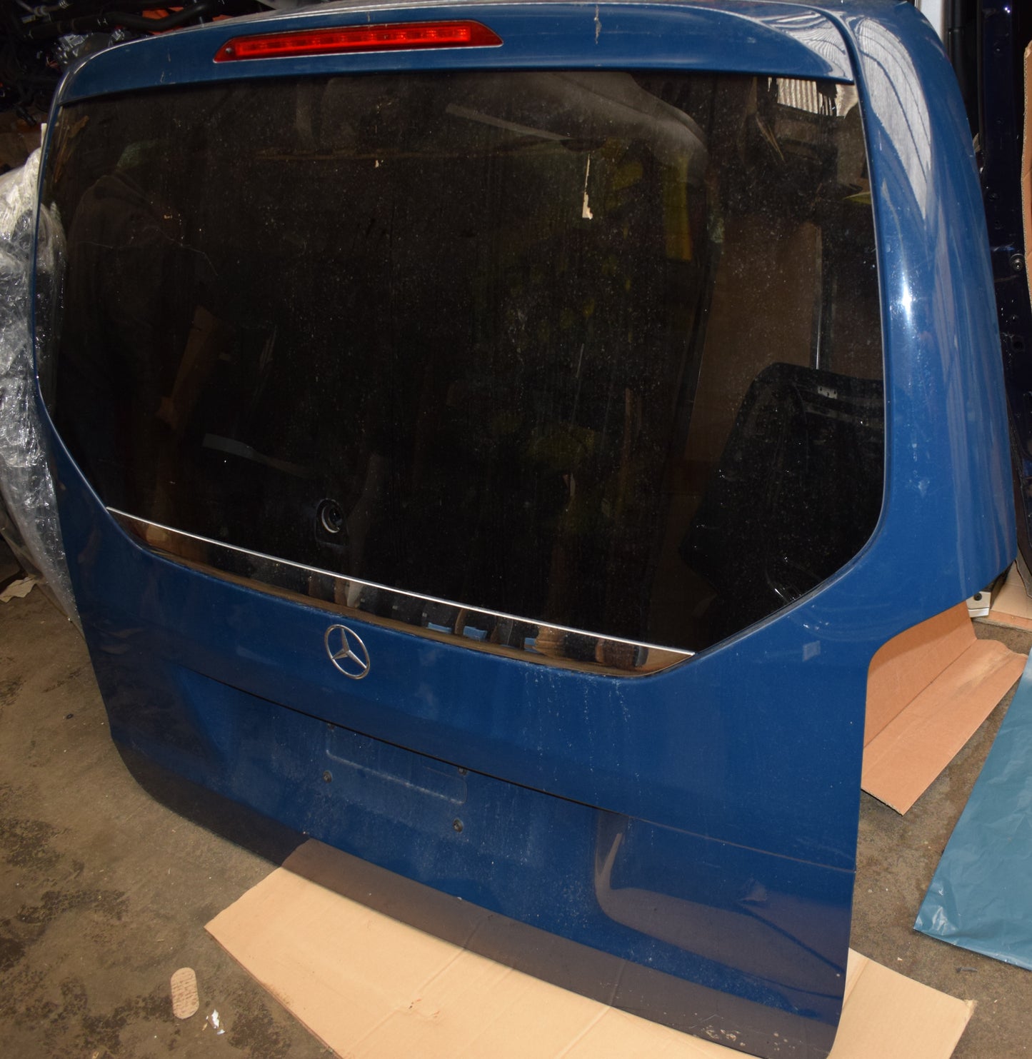 Original Mercedes w447 V Klasse Heckklappe Blau Tür