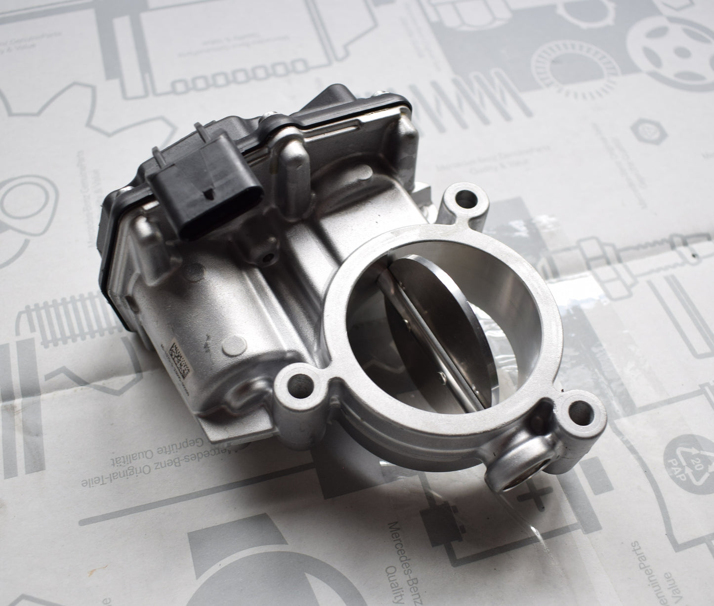 Original Mercedes Drosselklappe a6540900070 Ansaugluftdrossel OM654 OM656