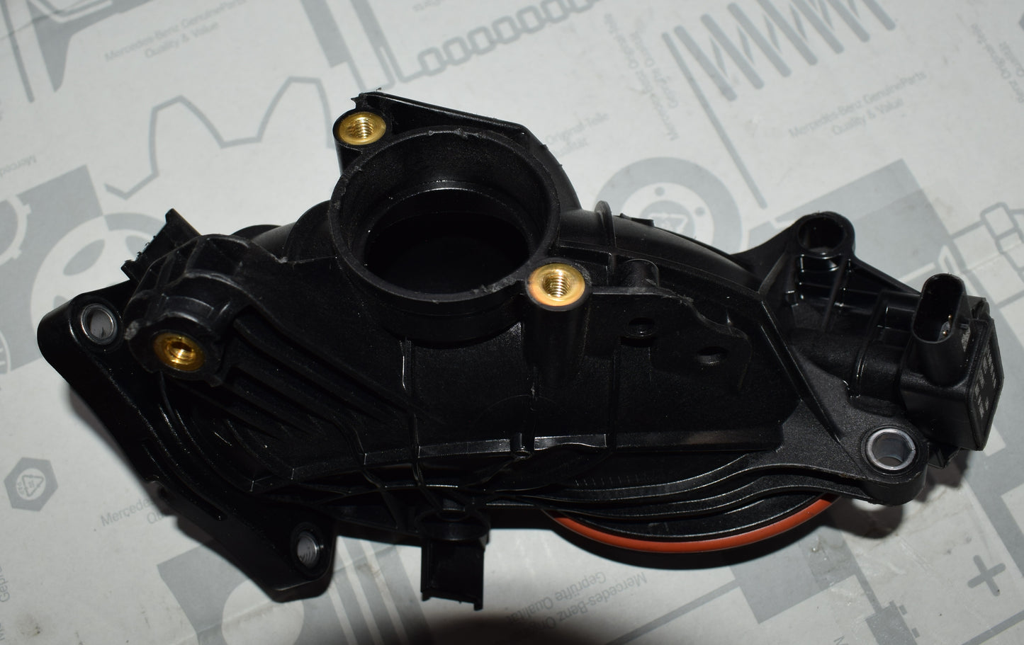 Original Mercedes Ladeluftrohr OM654 a6540904900 Rohr