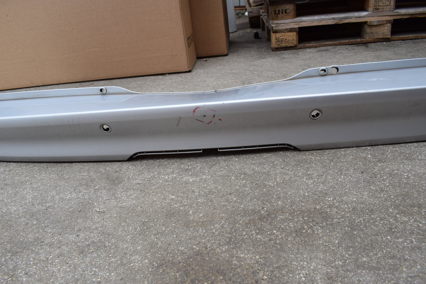 Original Mercedes w447 Vito V Klasse hinten Silber Kompakt A4478803505