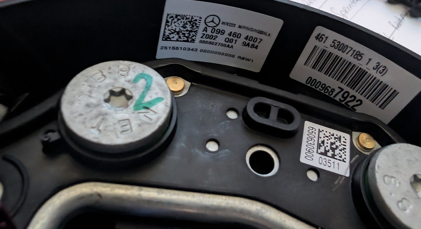 Original Mercedes AMG Lenkrad Carbon w223