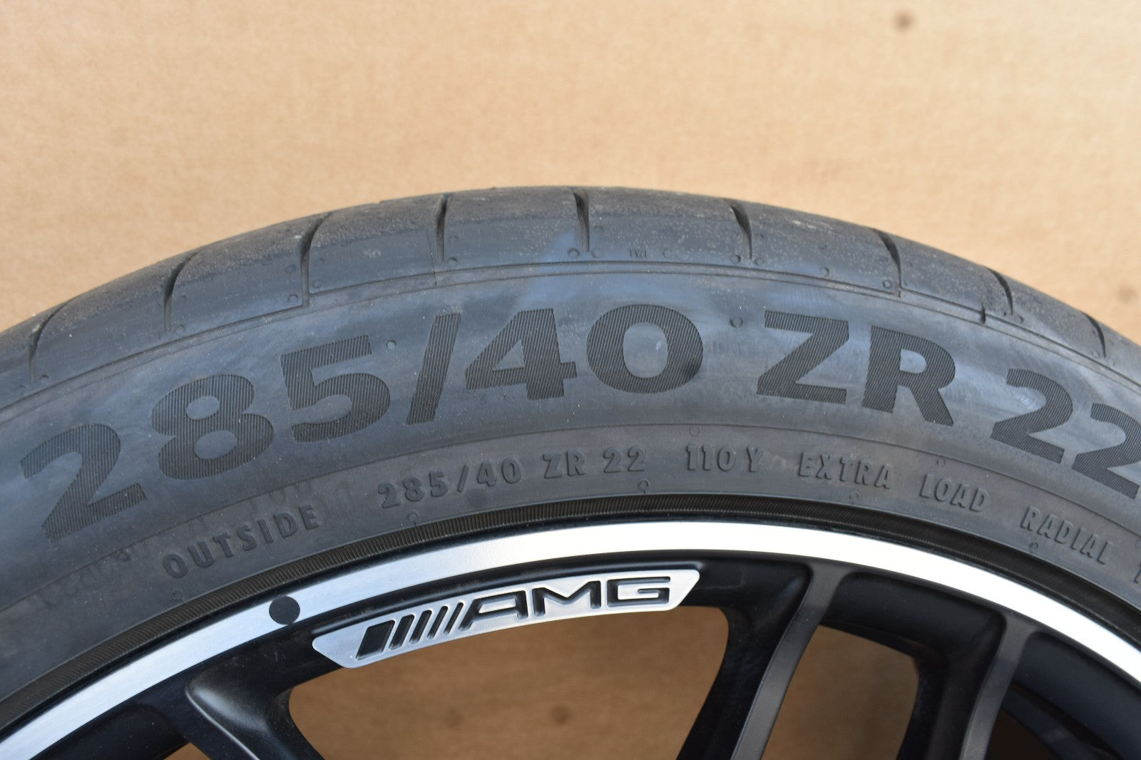 Original Mercedes w167 GLS X167 AMG Räder Sommer Kreuzspeichen schwarz Matt 22