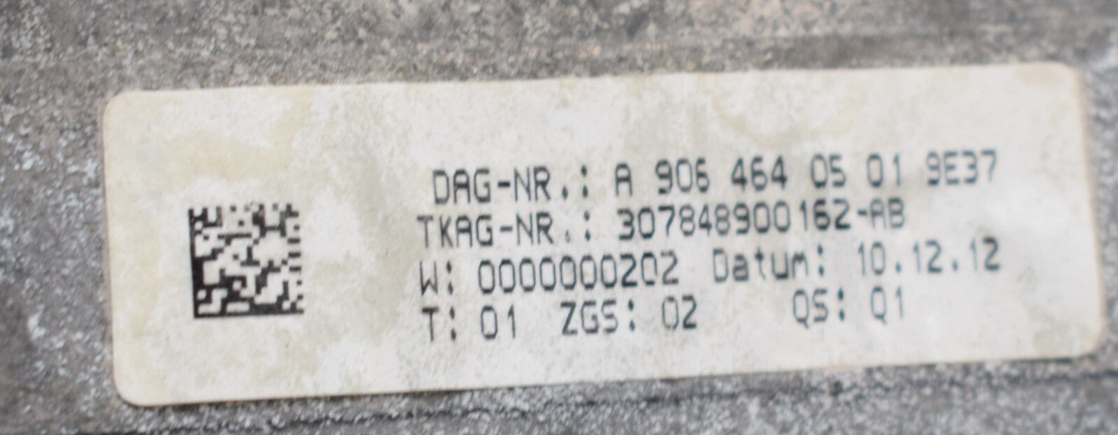 Mercedes Sprinter Lenkrad Lenkrad w906 w 906 Kunststoff a9064640501 Sprinter