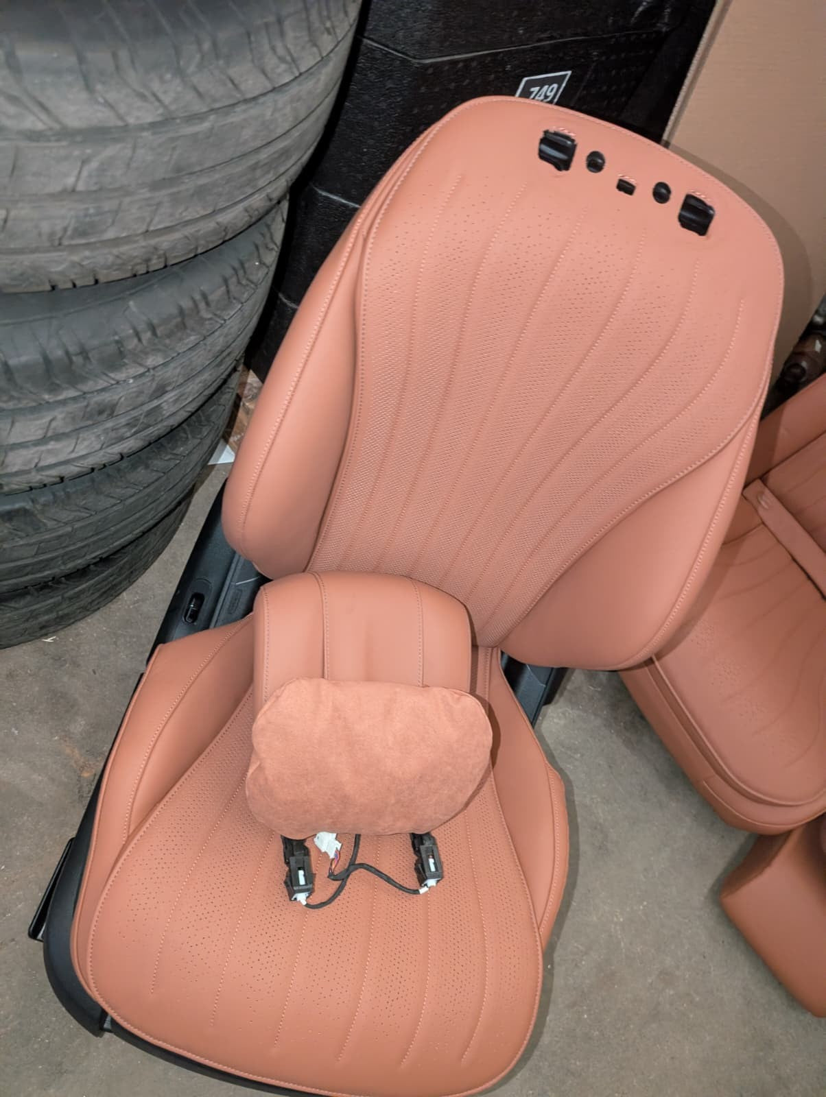 Mercedes w223 S Klasse Sitze Ledersitz Einzelsitze innenausstattung