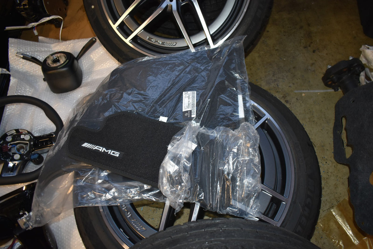 Original SL63 AMG Paket Stoßstange Räder Lenkrad Schweller Haube