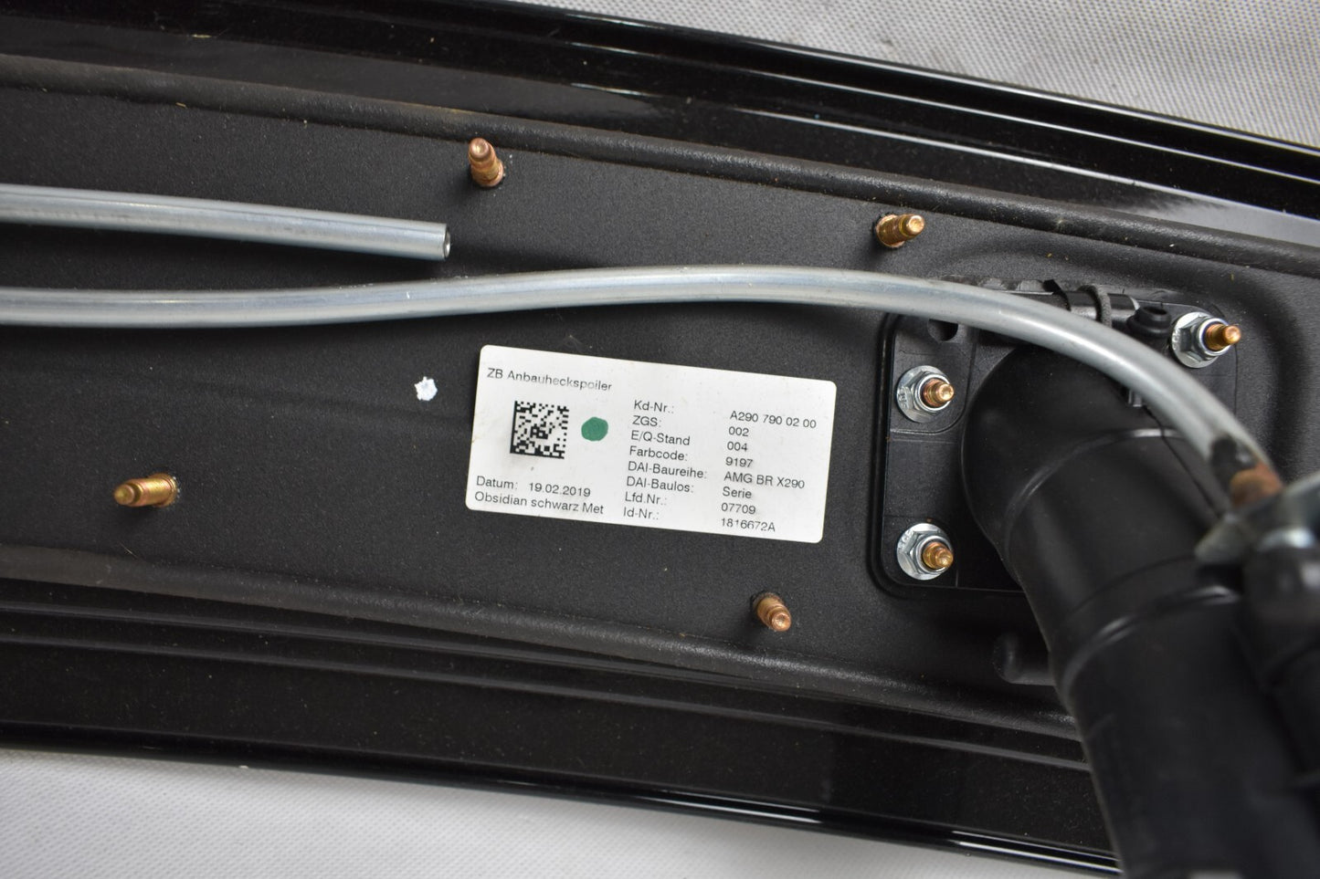 Original Mercedes AMG GT Spoiler Ausfahrbar x290 a2907900200