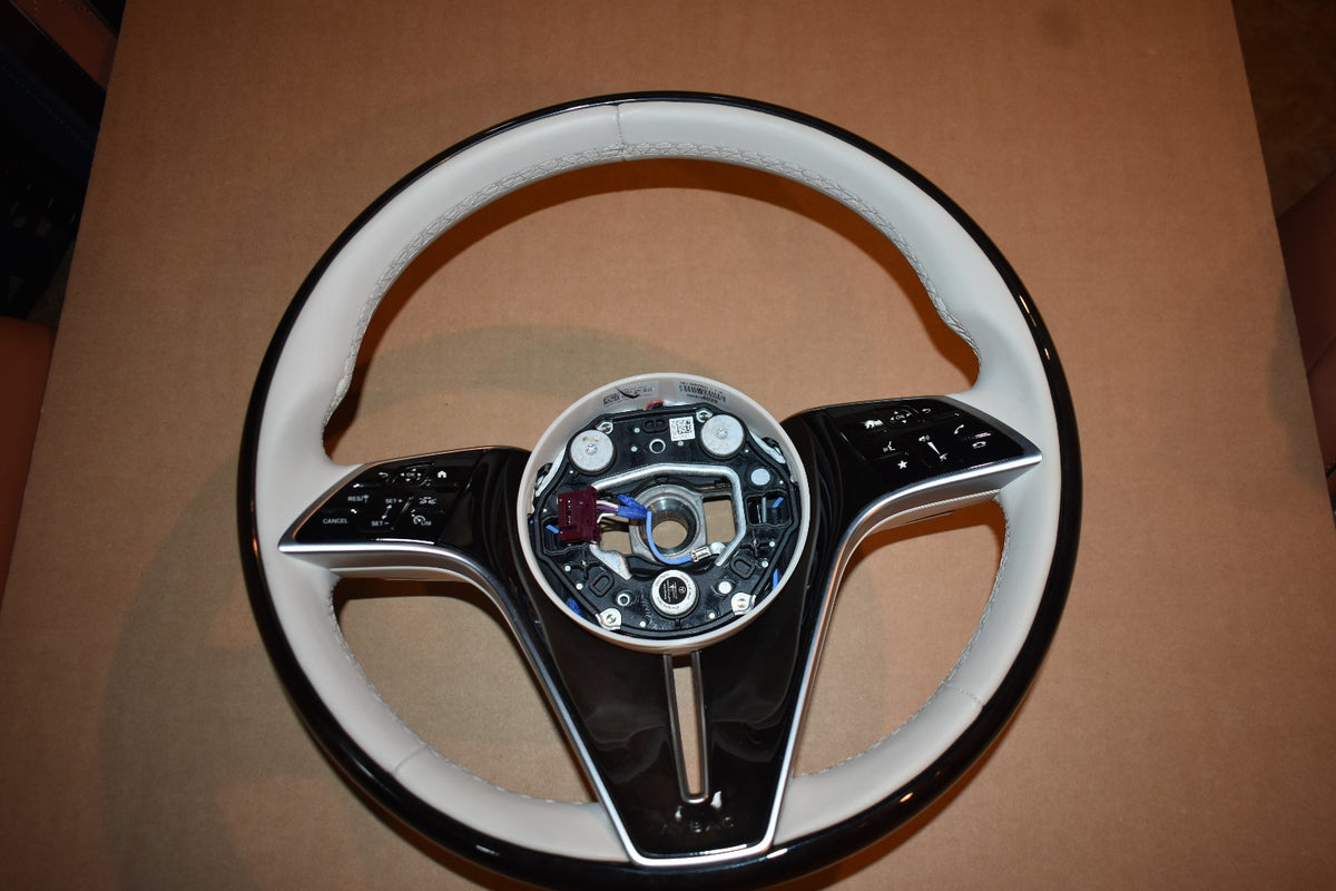 Original Mercedes Holz Lenkrad Holzlenkrad w223 S Klasse Maybach Schiefer