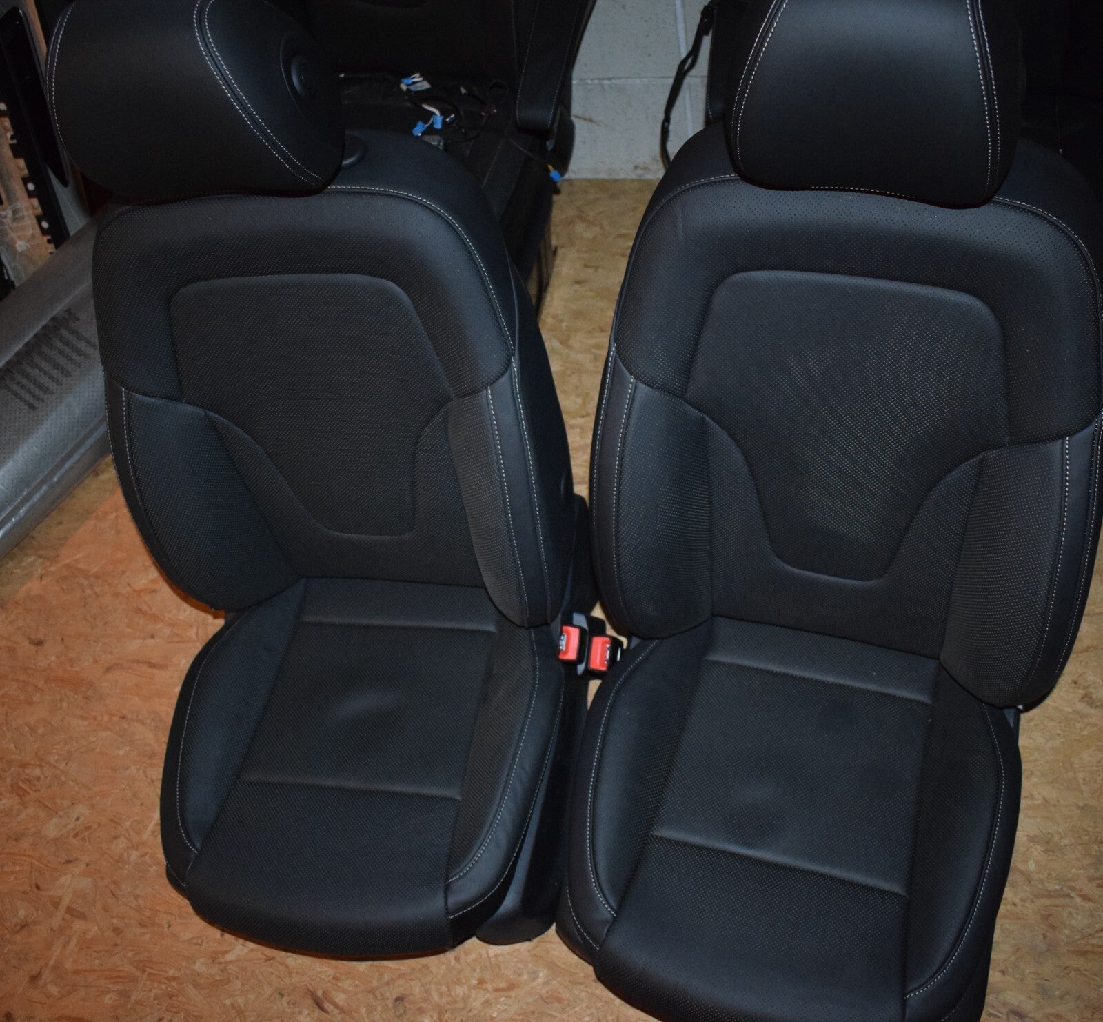 Original Mercedes w447 Ledersitze Nappa Leder Sitze elektrisch belüftet beheizt