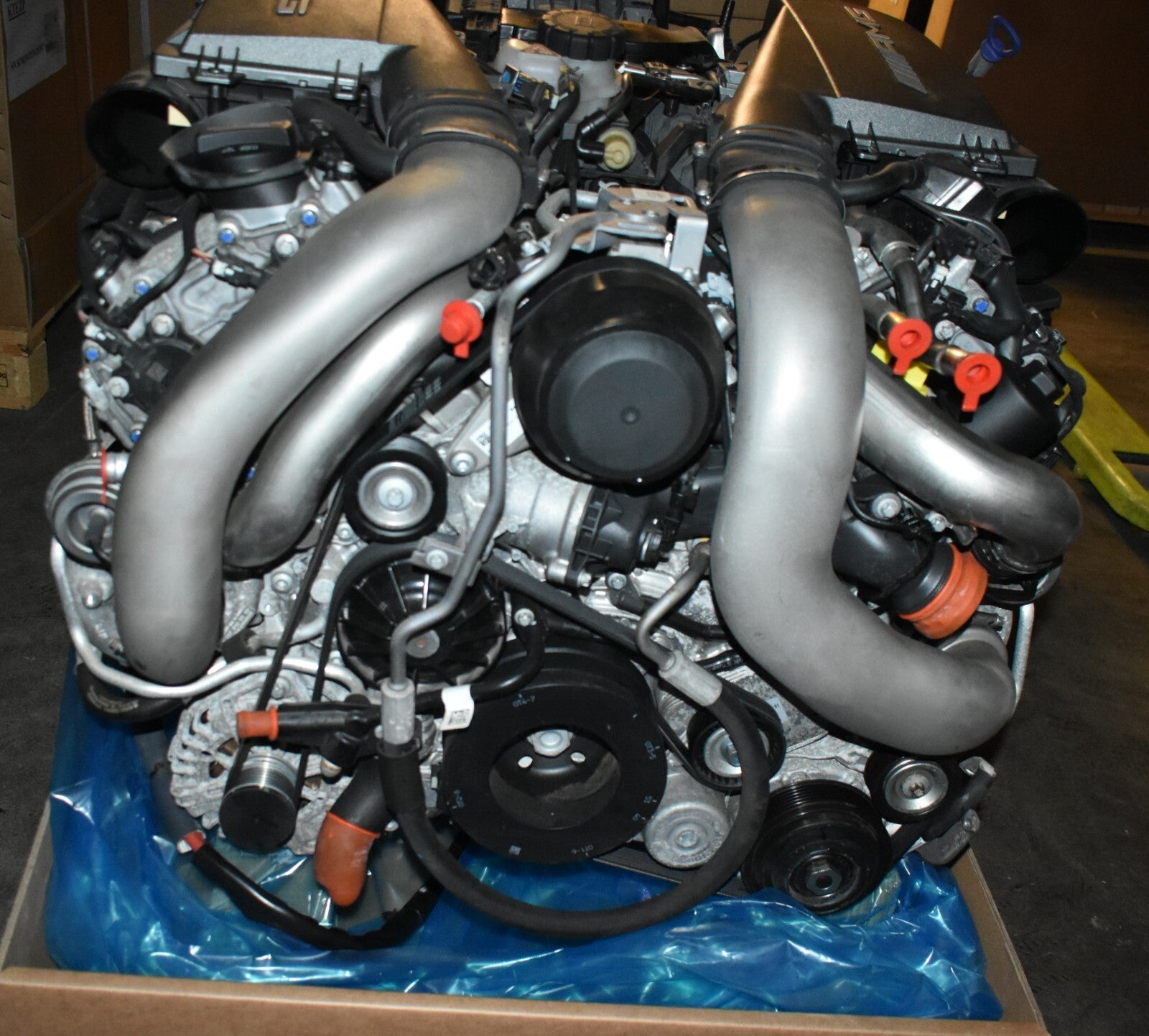 Mercedes w166 GLE GLS AMG Komplettmotor M157.982 A1570100301