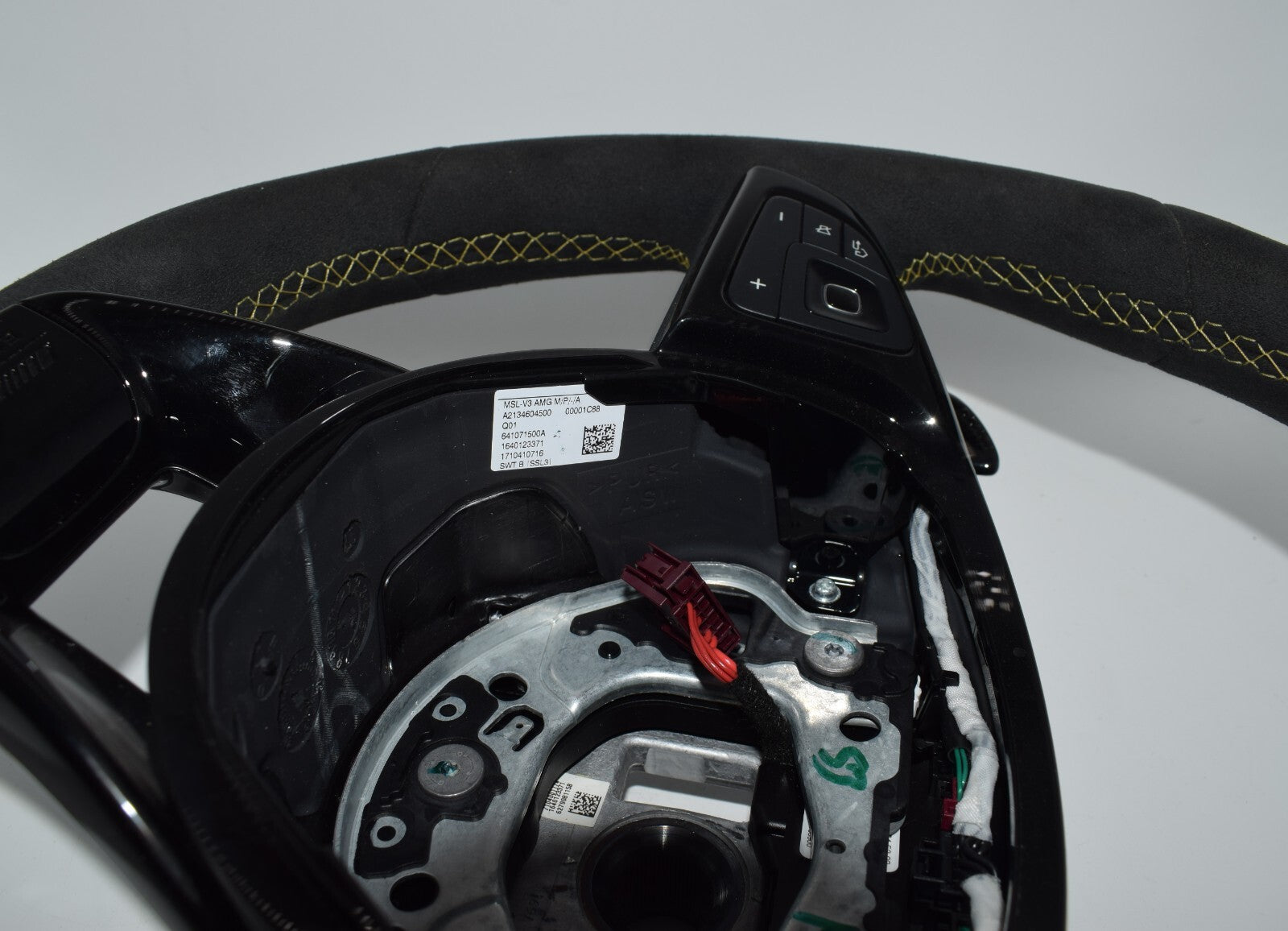 Original Mercedes w213 E Klasse AMG Performance Lenkrad A2134014500 racegelb