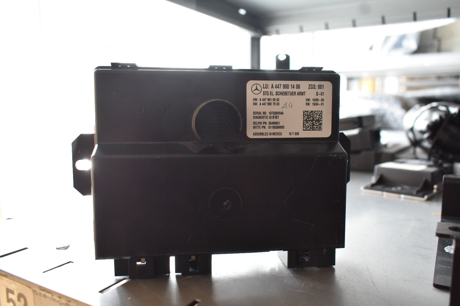 Original Mercedes Steuergerät w447 Schiebetür Steuergerät a4479001406