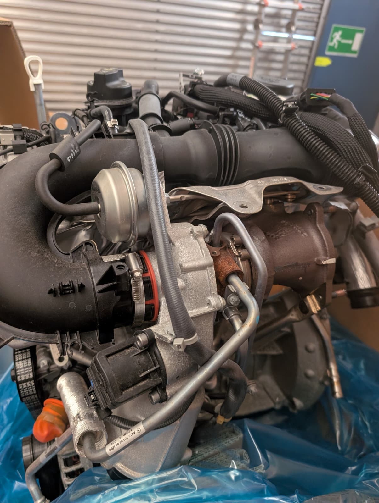 Mercedes Motor w117 CLA Motor M270910 A2700101904 20Km!! M270
