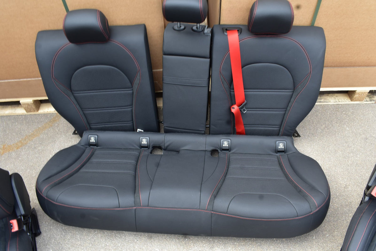 Original Mercedes AMG w253 GLC Coupe rot Performance Sitze vorne