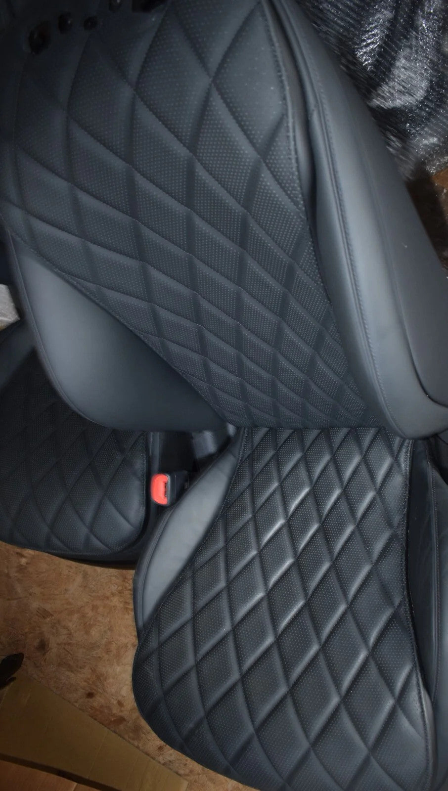Mercedes w223 S klasse Sitze vorne Ledersitz 223 Sitz Leder Fahrer Beifahrer