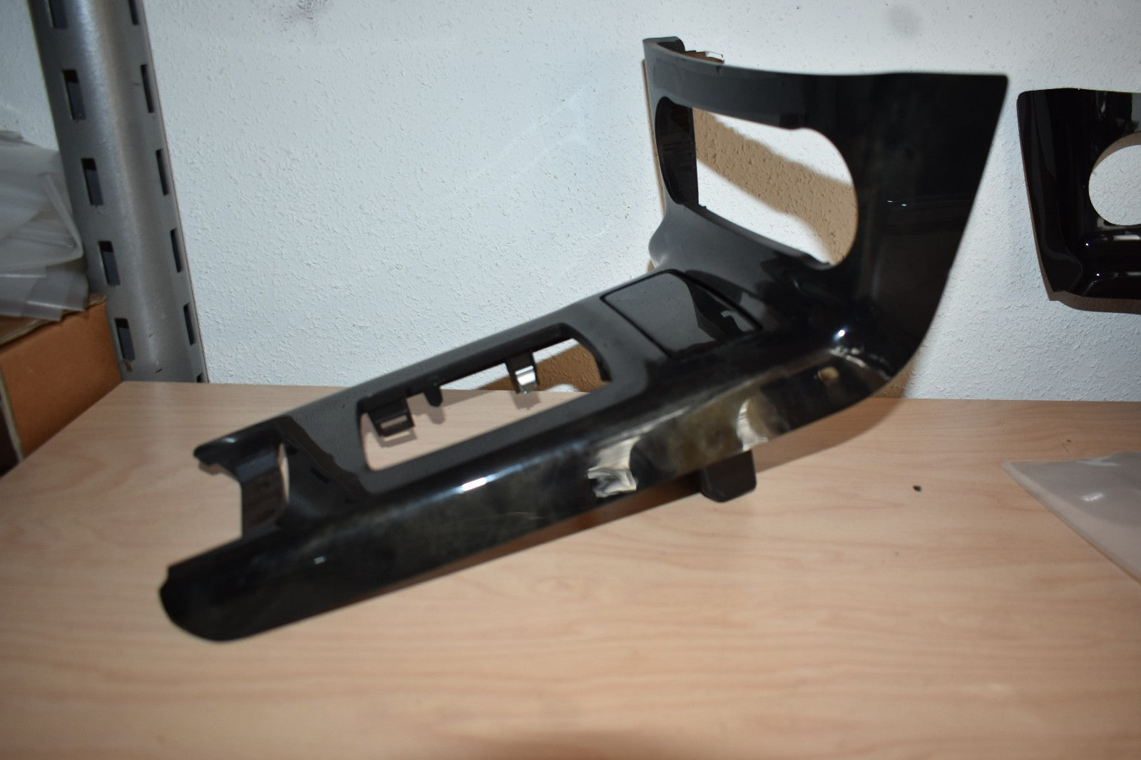 Original Mercedes G Klasse w463 Mittelkonsole Abdeckung Pappel Holz