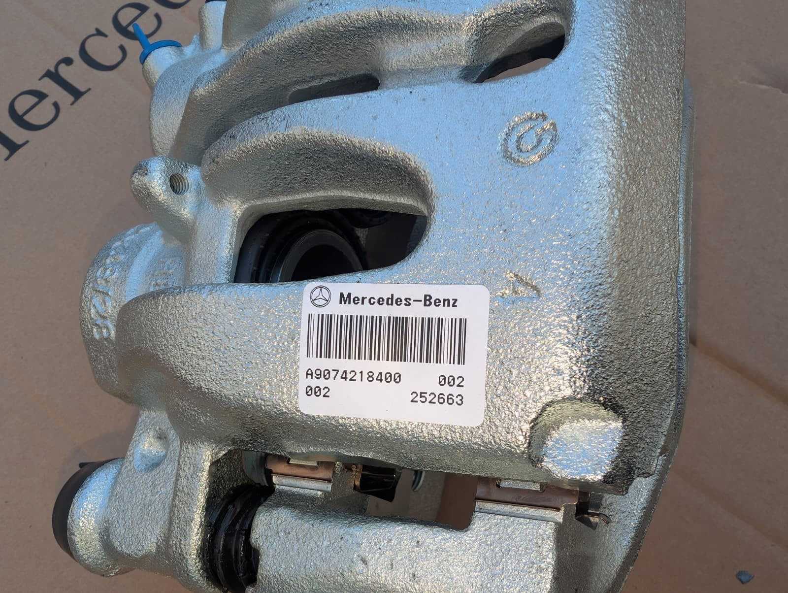 Original Mercedes Sprinter w907 Bremse Bremssattel rechts a9074218400 NEU