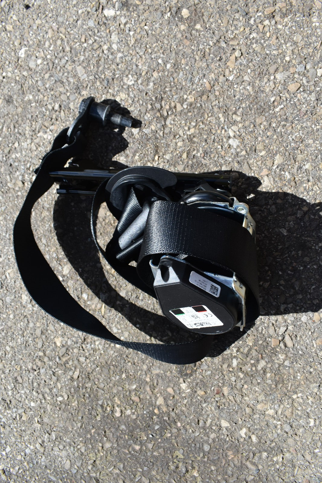 Original Mercedes Sprinter a9078600700 Sicherheitsgurt Fahrerseite Schwarz
